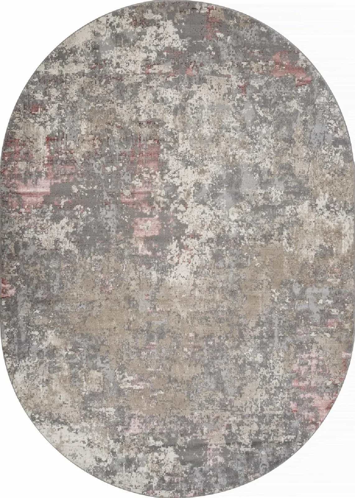 Ковер MERINOS LIMAN F163 BEIGE-PINK Овал Овал 2x2.9м
