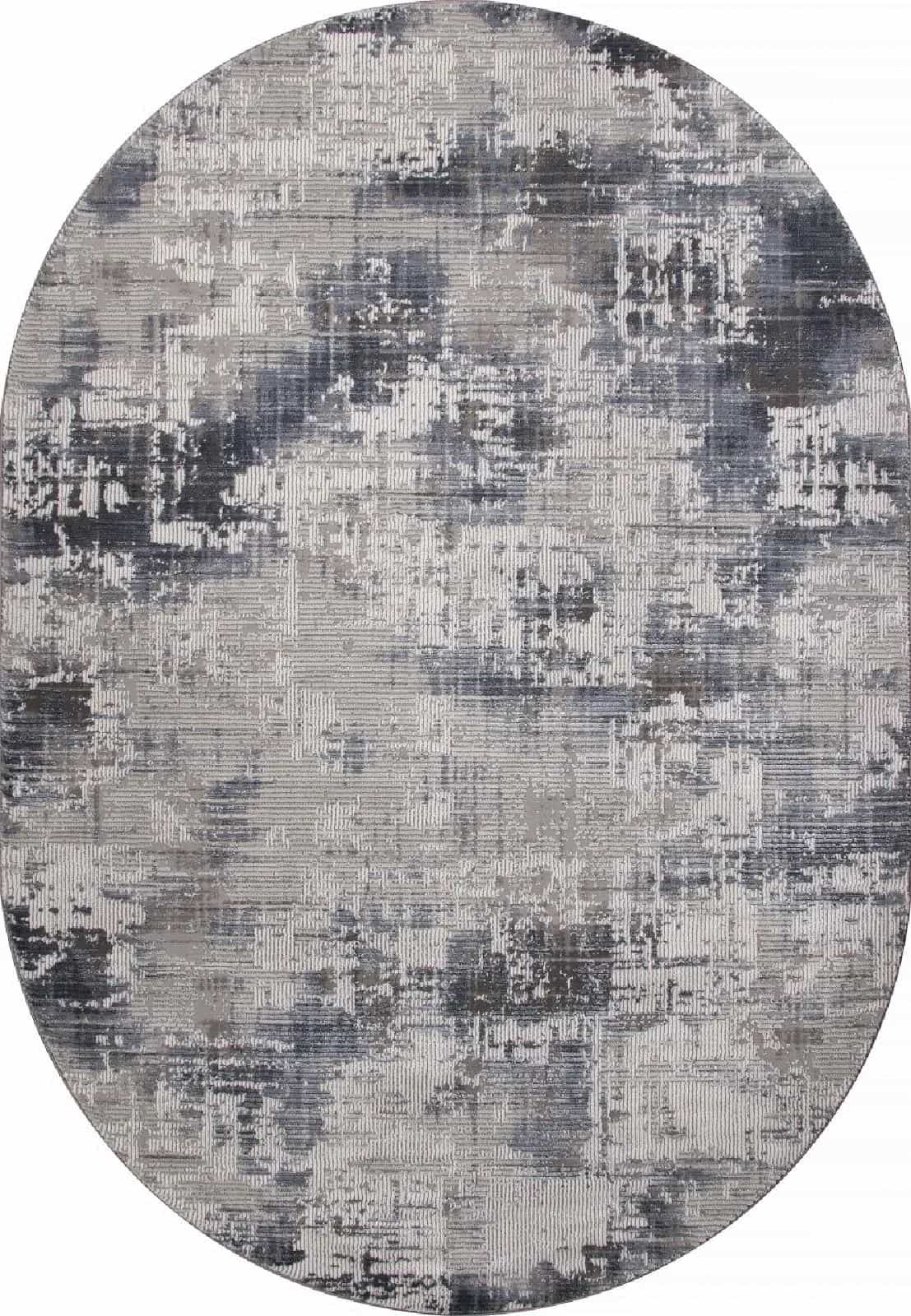Ковер KARMEN HALI ARMINA 04082T BLUE / BLUE Овал Овал 2.4x3.4м
