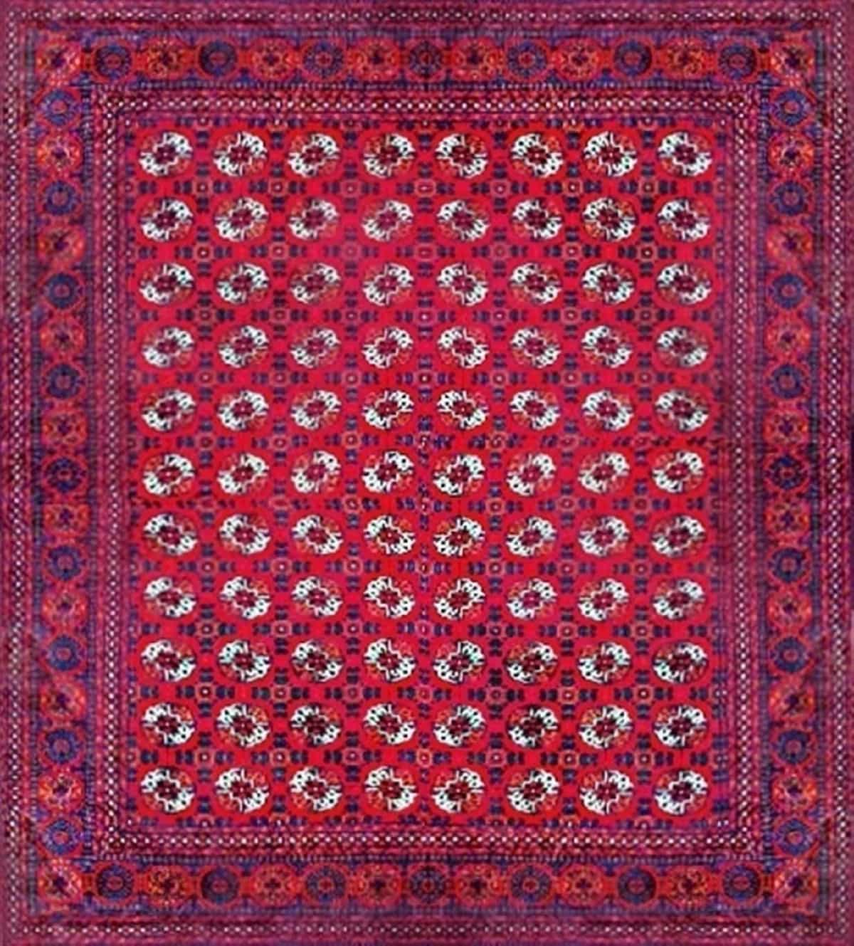 Афганский ковер ручной работы Белжик 2.75x3.34м