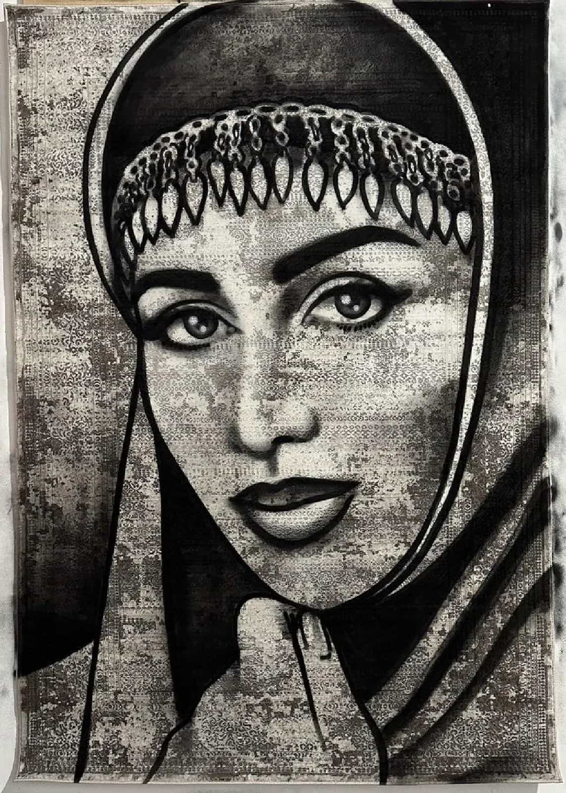 Ковер Ковер ARTWORK PICTURES PC 63 GRAY-BEIGE Портрет 1.6x2.3м
