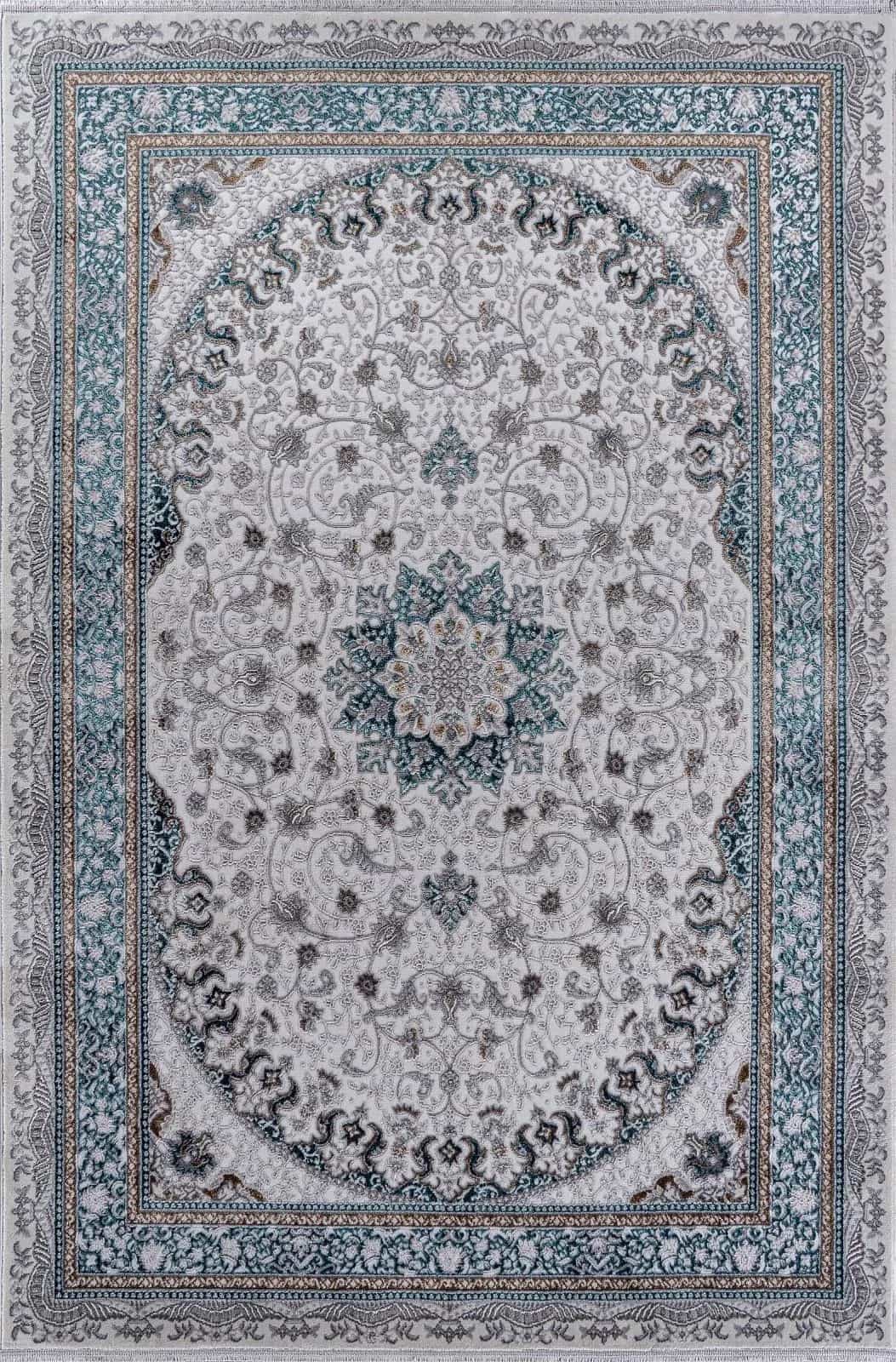 Ковер Ковер MERINOS HALIF F639 GREEN-BLUE 2x4м