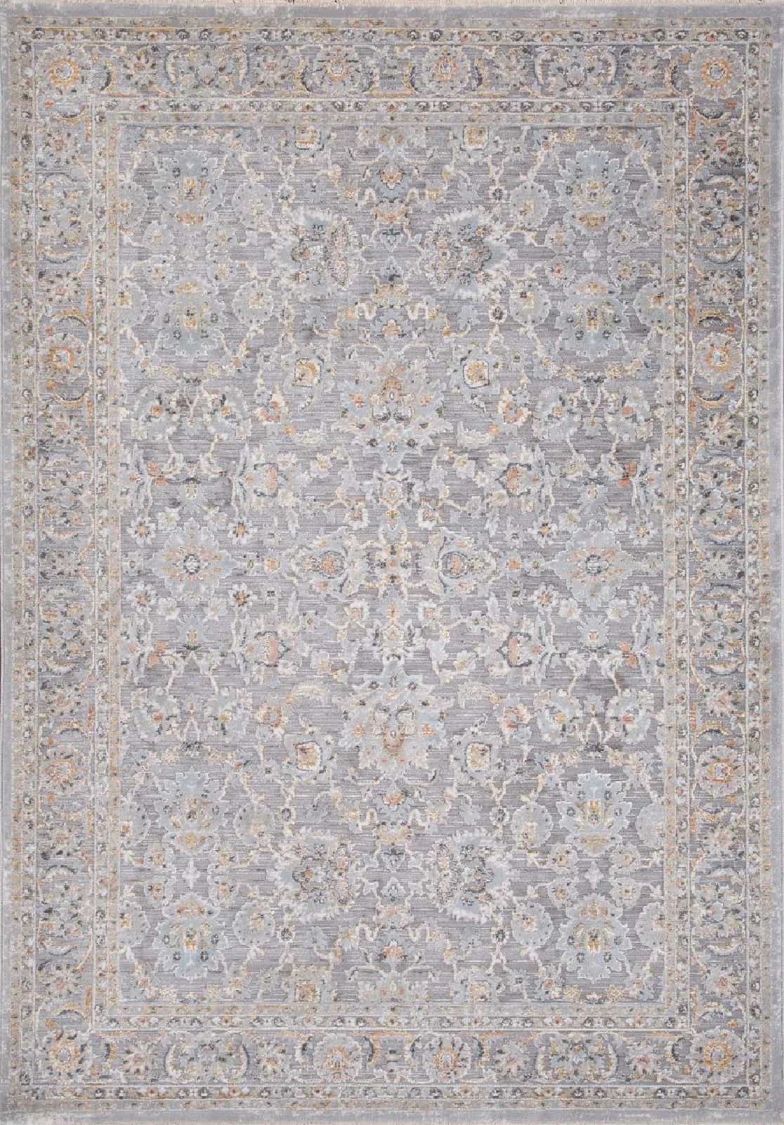 Ковер LYSANDRA HALI PETRA L0761C LIGHT GRAY 3x3.8м