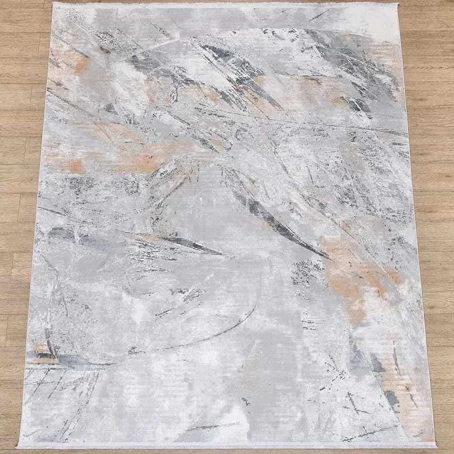Ковер Karmen hali Lite A523A GRAY / CREAM 0.8x1.5м