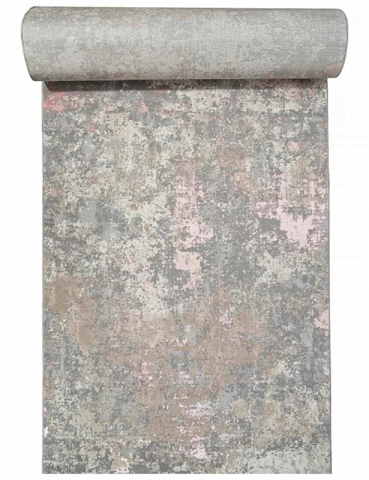 Дорожка Дорожка Современный MERINOS LIMAN F163 BEIGE-PINK 25м