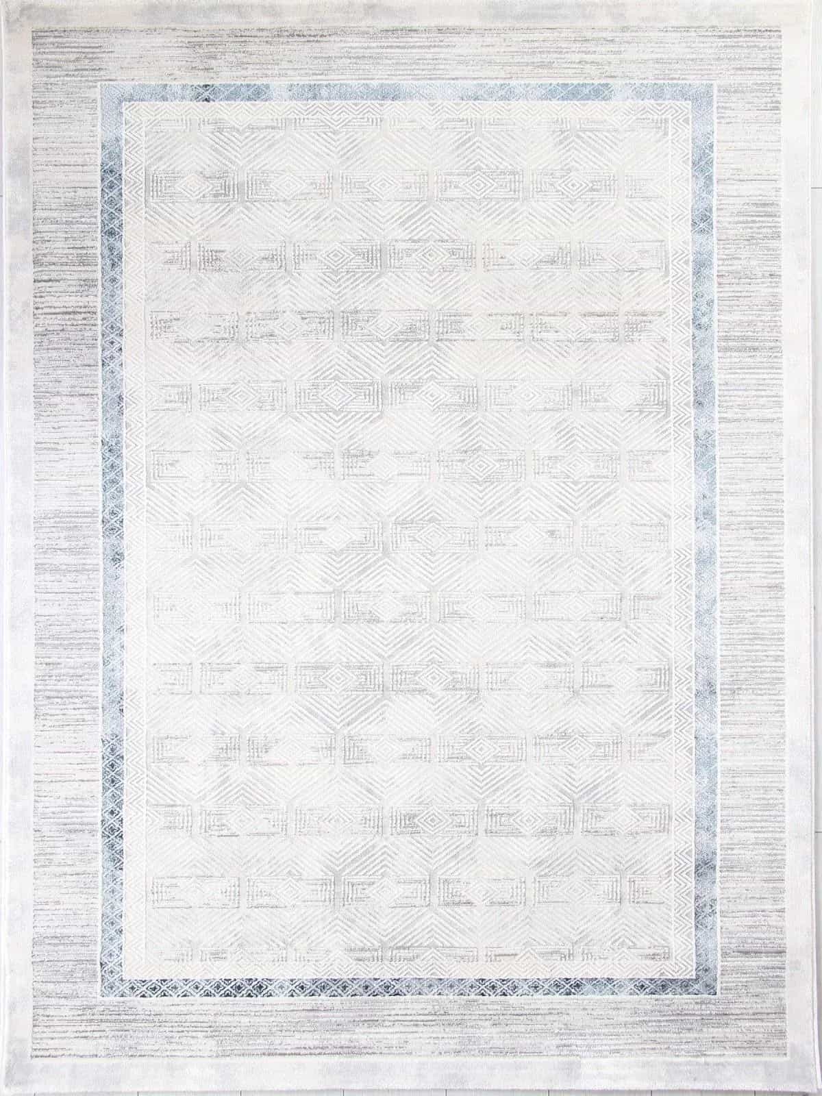 Ковер Ковер Современный SAHAN AMELI 9244B S.L.GREY / P.D.BLUE 1.96x2.9м