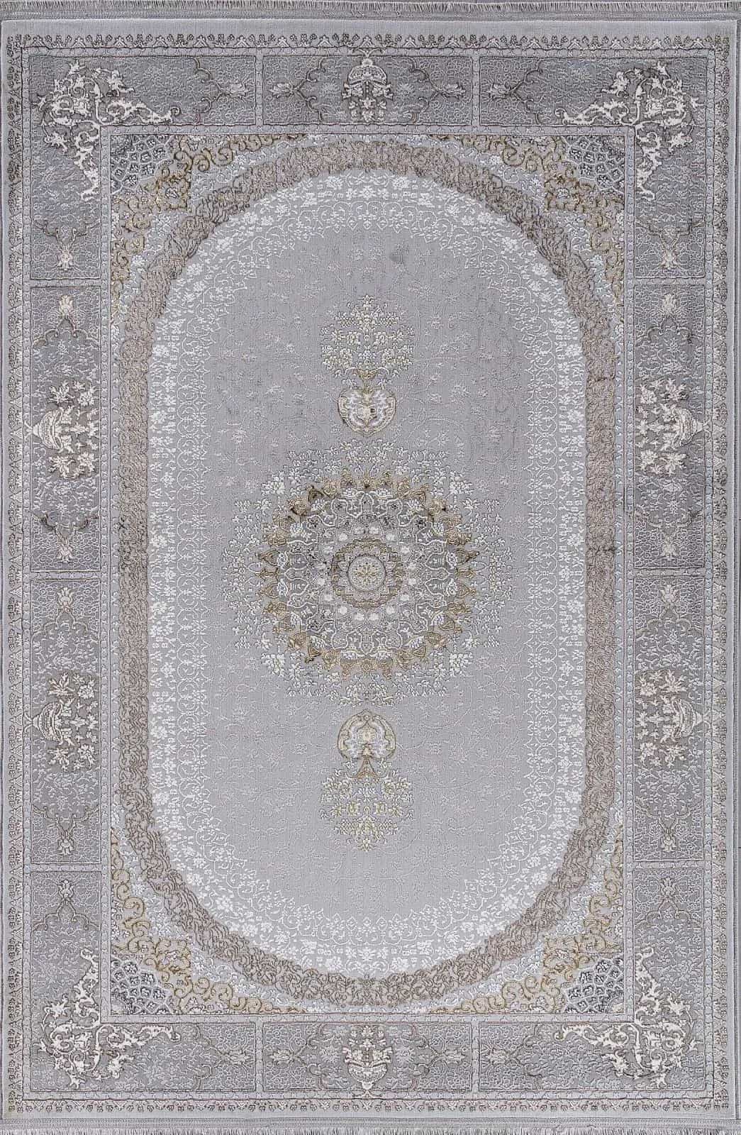 Ковер Ковер ARDA ZARINA A053B LIGHT GREY SHRINK / LIGHT GREY SHRINK 0.8x1.5м
