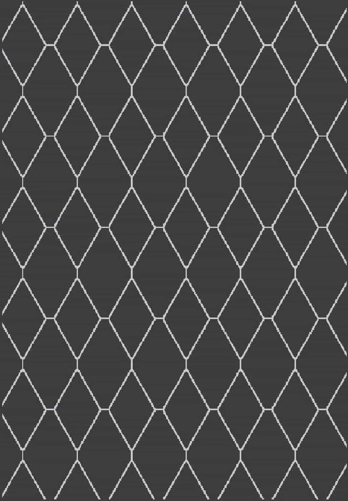 Ковер Devos Caby Ambiance 81228 Anthracite-Silver 1.6x2.3м