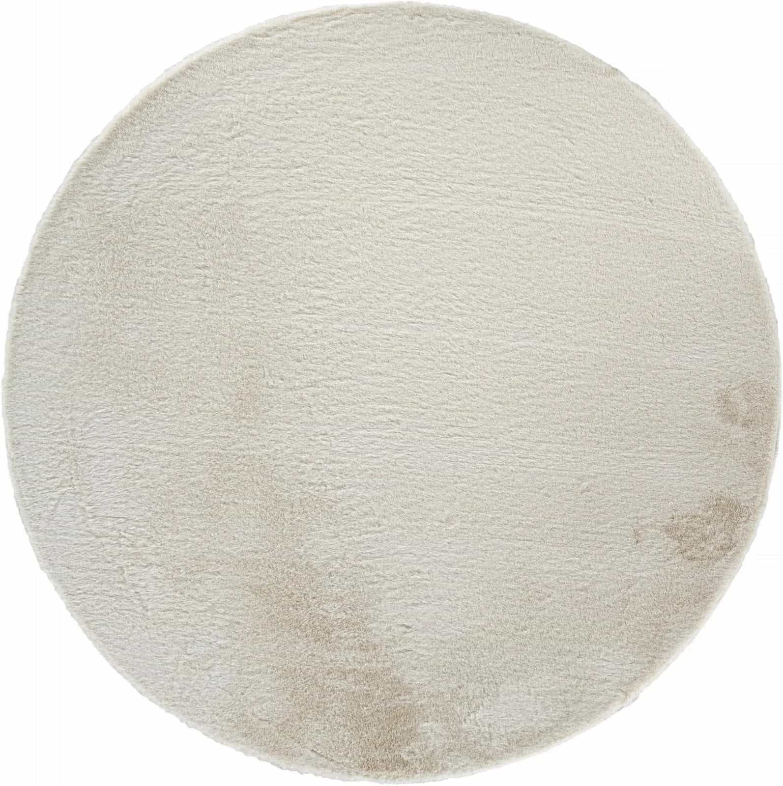 Ковер Ковер Однотонный PIXEL RABBIT LUXE PX2001 CREAM Круг Круг 1.2x1.2м