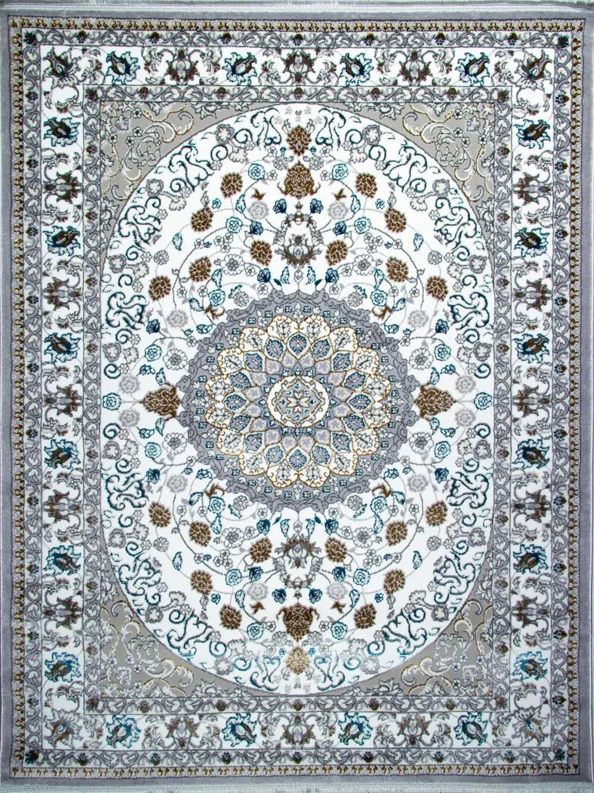Ковер Ковер Классический MERINOS HALIF K611 GRAY-BLUE 1.5x2.3м