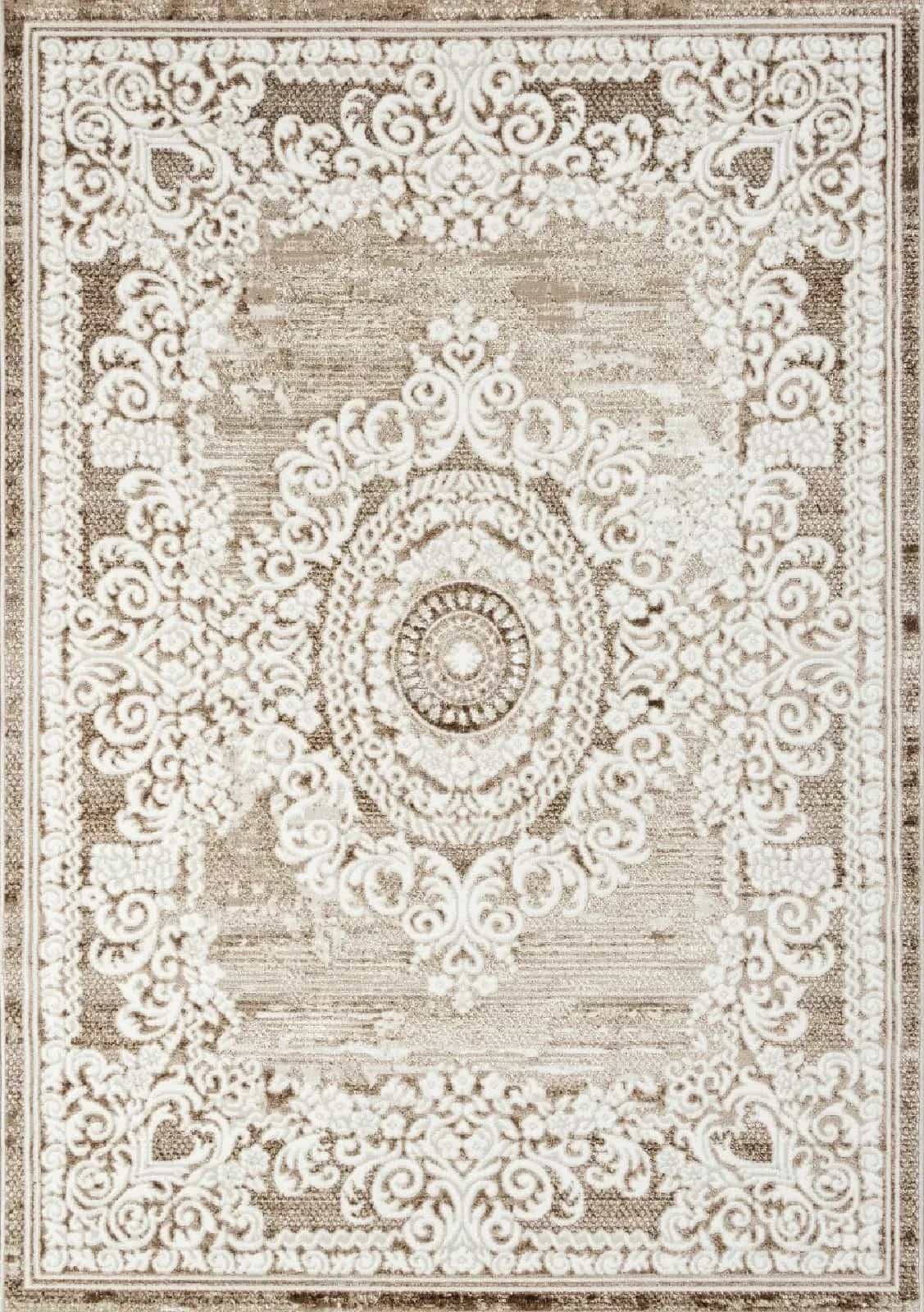 Ковер MERINOS ANTEP O1701 665 CREAM / VIZON 4x5м