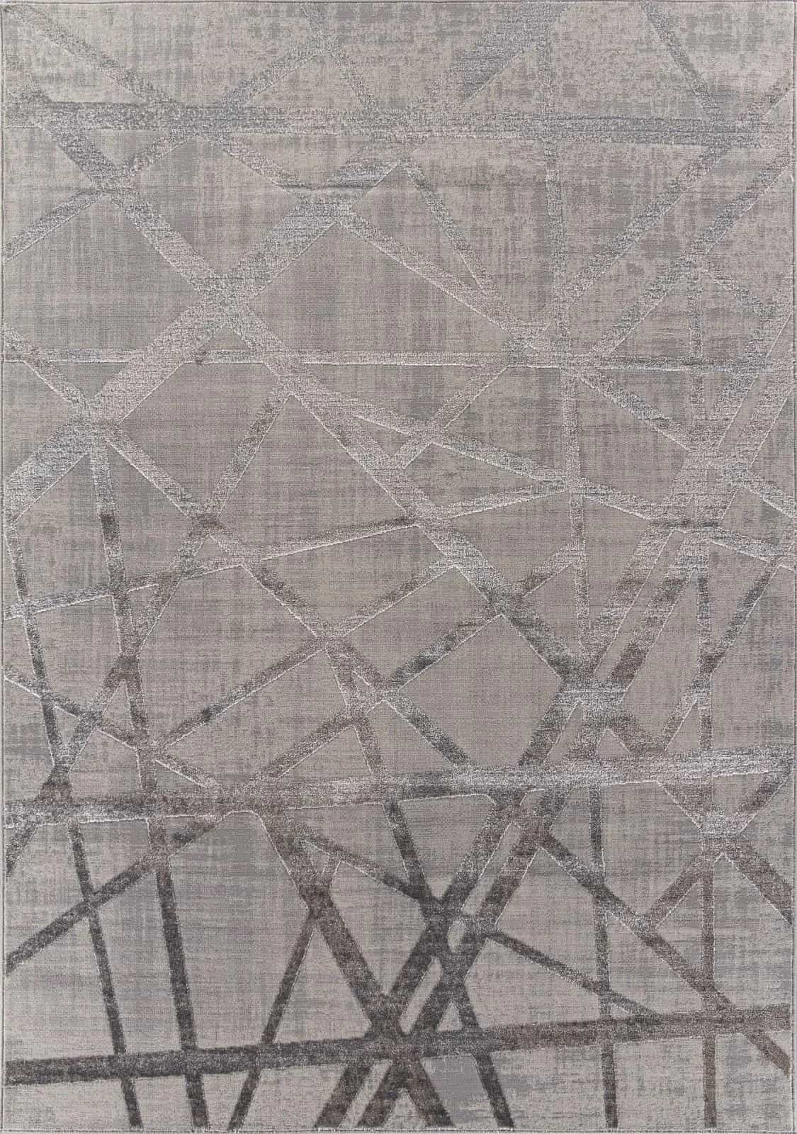 Ковер Ковер Современный MERINOS LIMAN F478 GRAY-BEIGE 0.8x1.5м