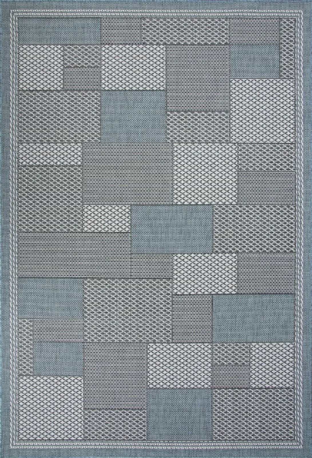Ковер Ковер Современный MERINOS KAIR S148 BLUE 1.2x1.7м