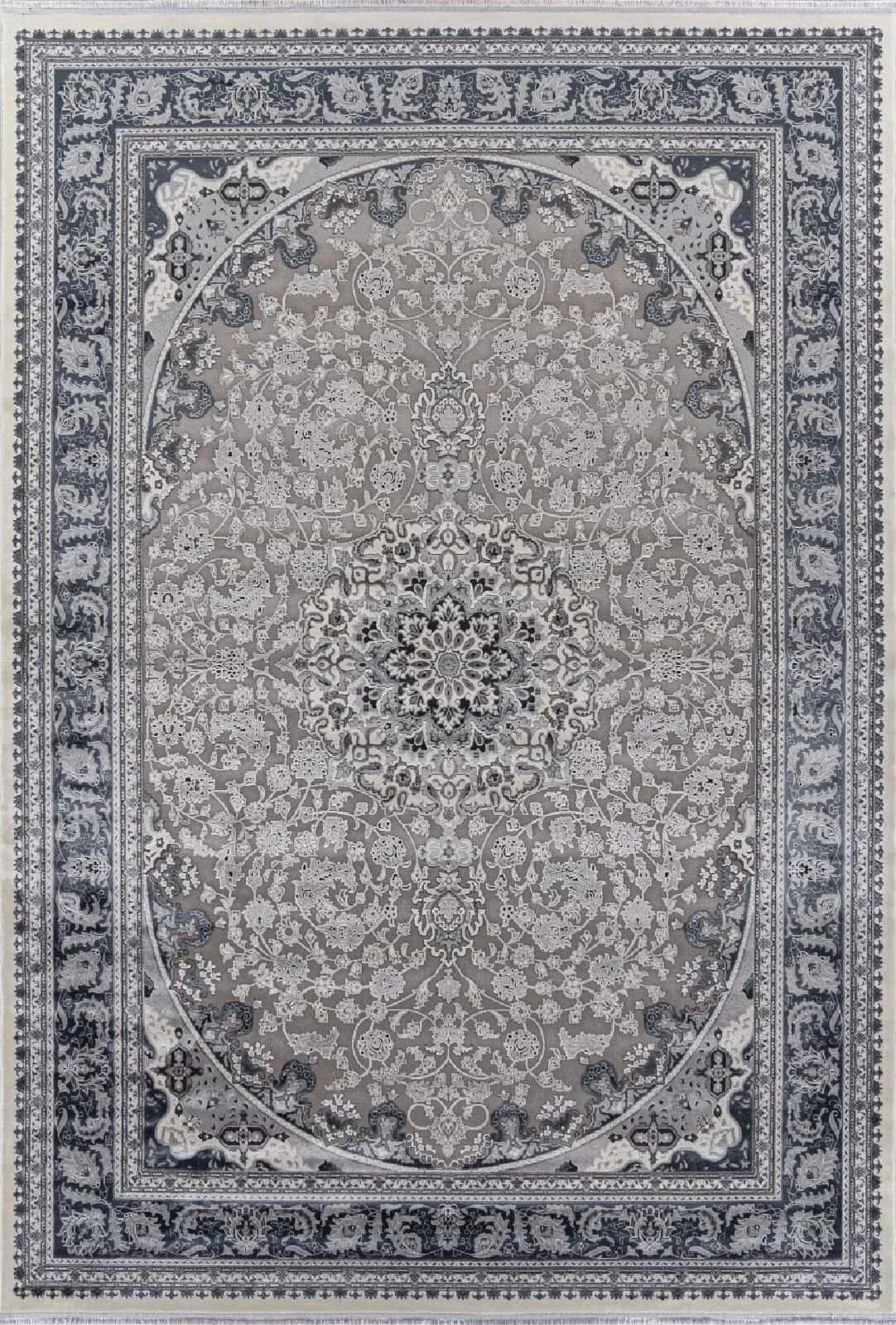 Ковер Ковер Классический ISMEN DUBAI 00268 GREY / BLUE 0.8x1.5м