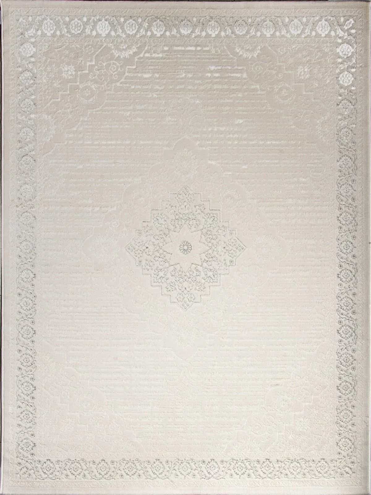 Ковер Ковер ALFA CARPET DALIDA 20811A L.GREY / WHITE 2.4x3.4м