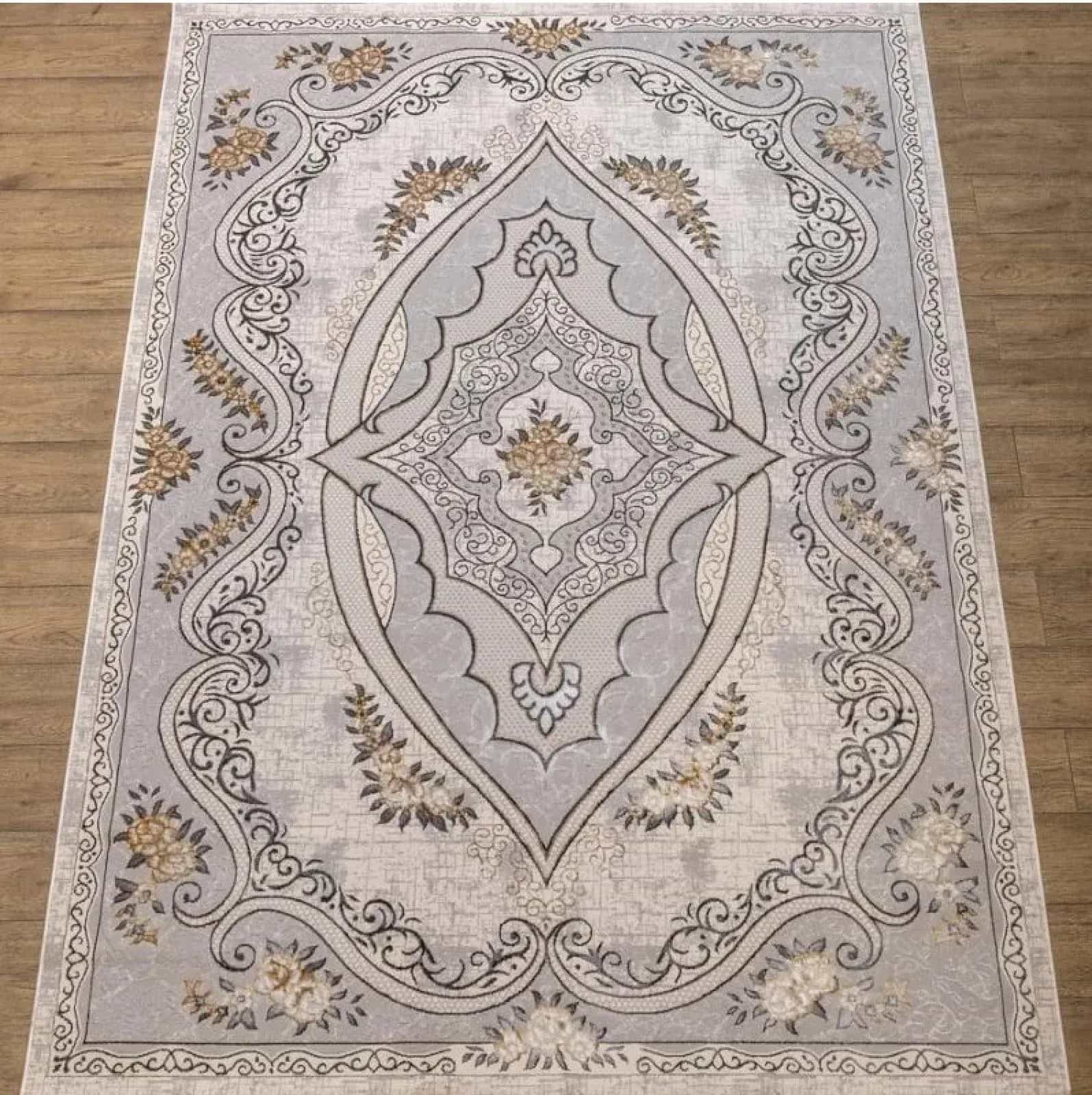 Ковер Турция Rich NA56D SHRNIK CREAM 1.6x2.3м