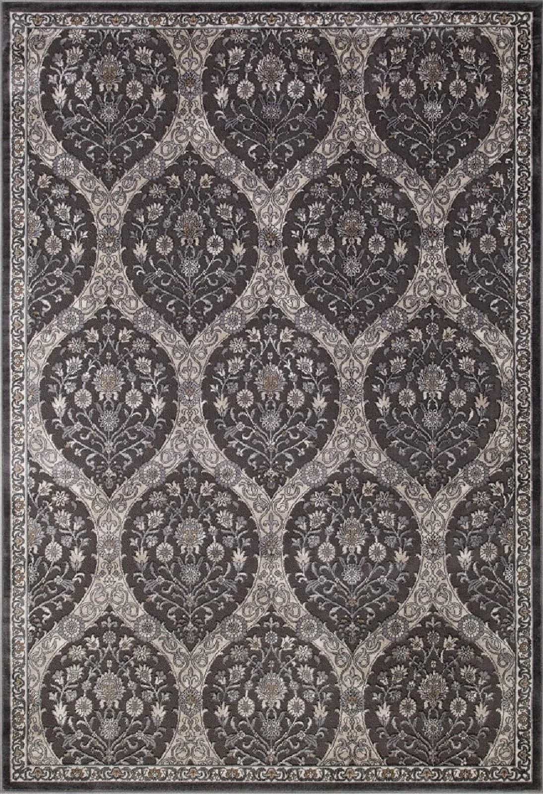 Ковер MERINOS SERENITY D740 DARK GRAY 2.4x3.4м