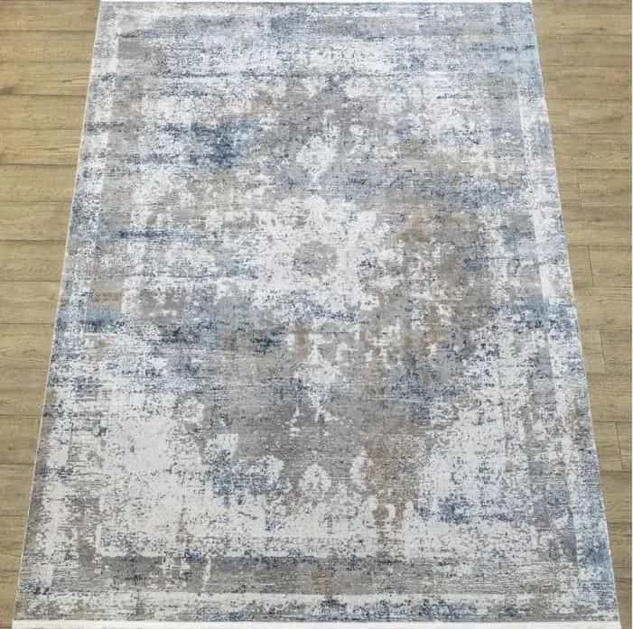 Ковер Турция Aspect 0591A CREAM_L.BLUE 2x3.9м