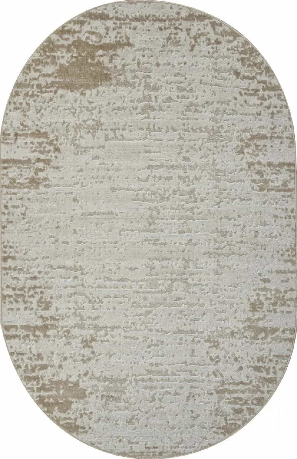 Ковер Ковер Современный MERINOS CUBA F267 BEIGE Овал Овал 2.5x3.5м