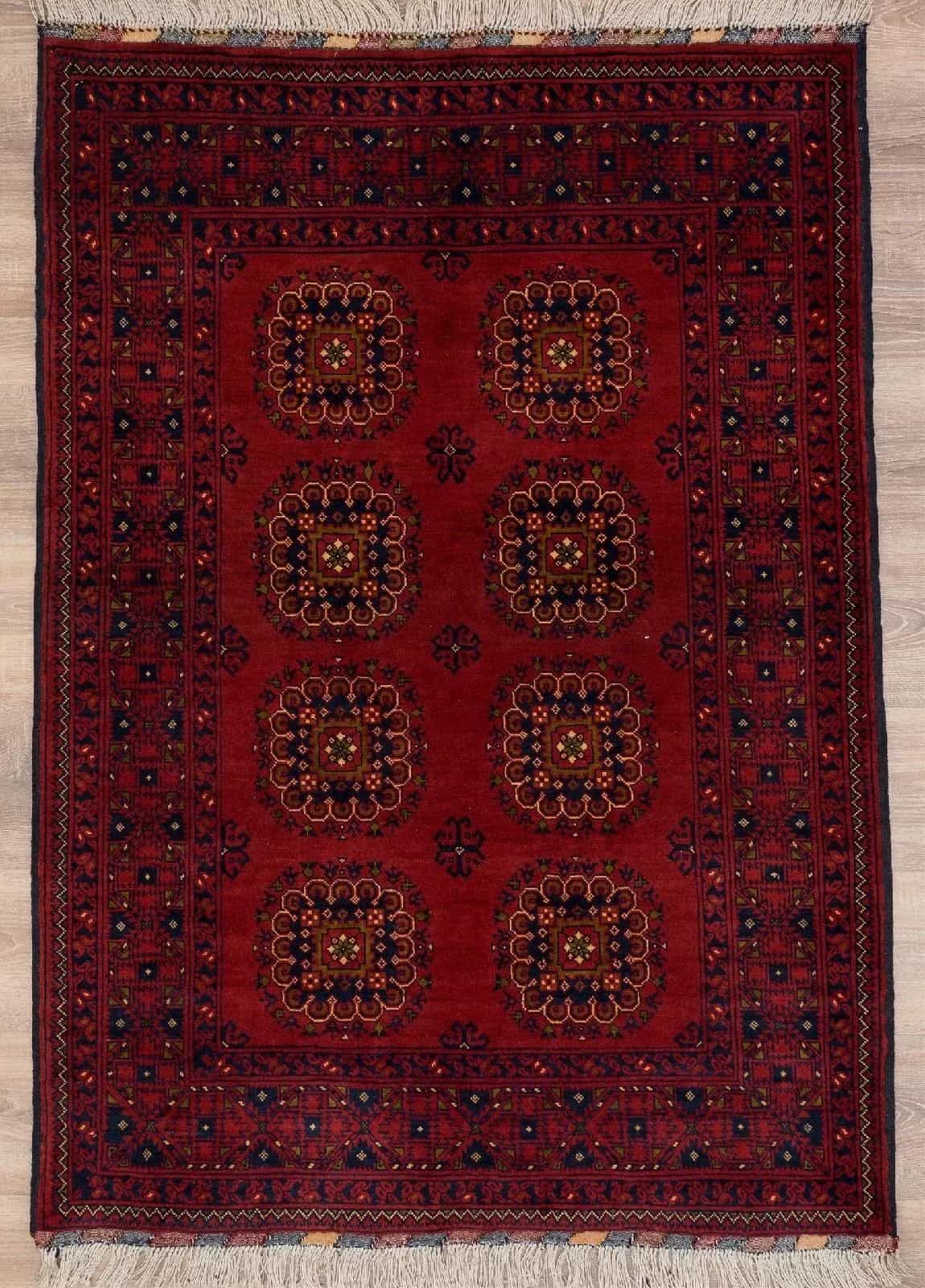 Пакистанский ковер ручной работы Афгани 1x1.45м