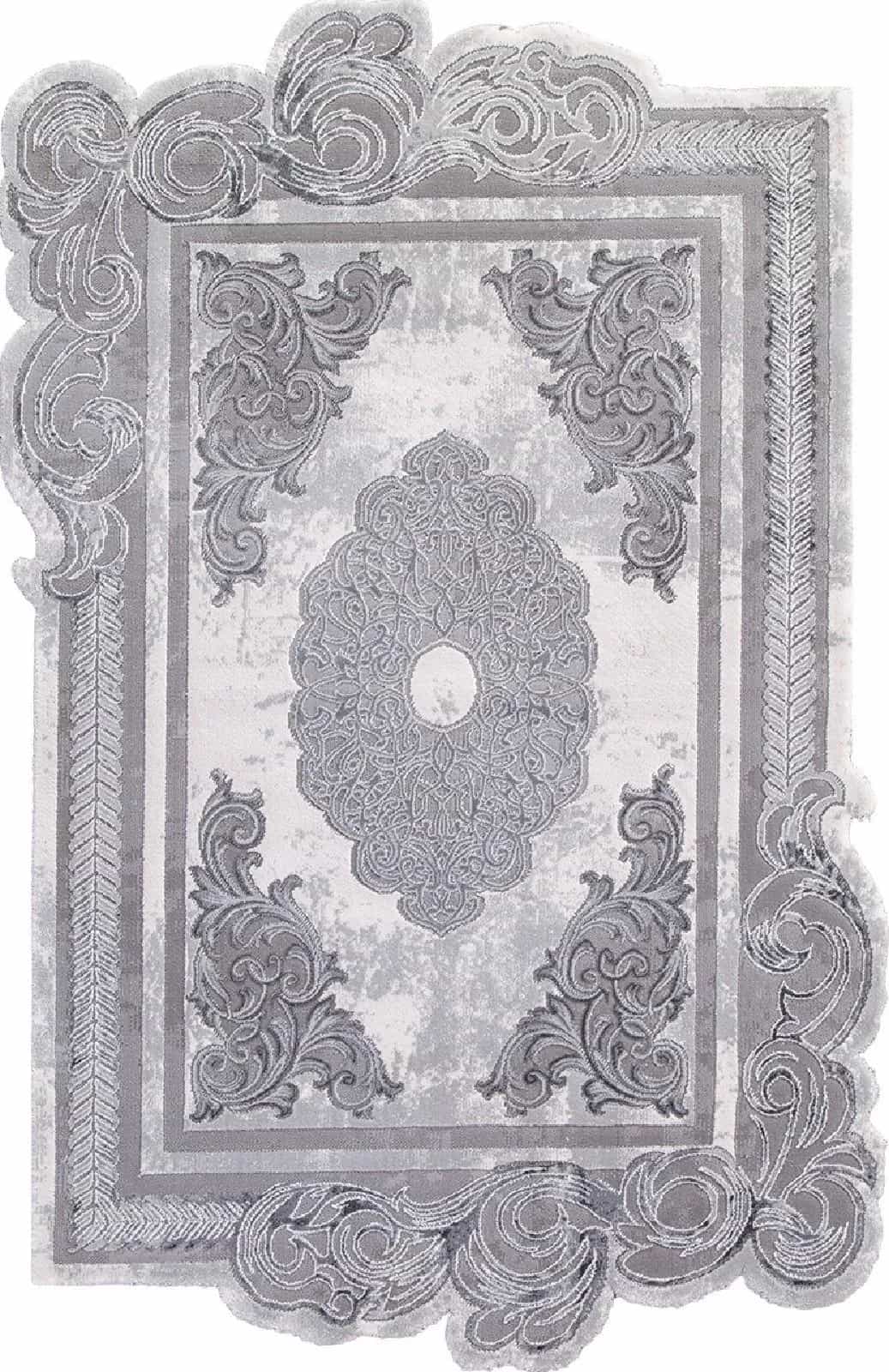 Ковер KARMEN HALI SAFIR 00856G GREY / GREY 1.56x2.3м