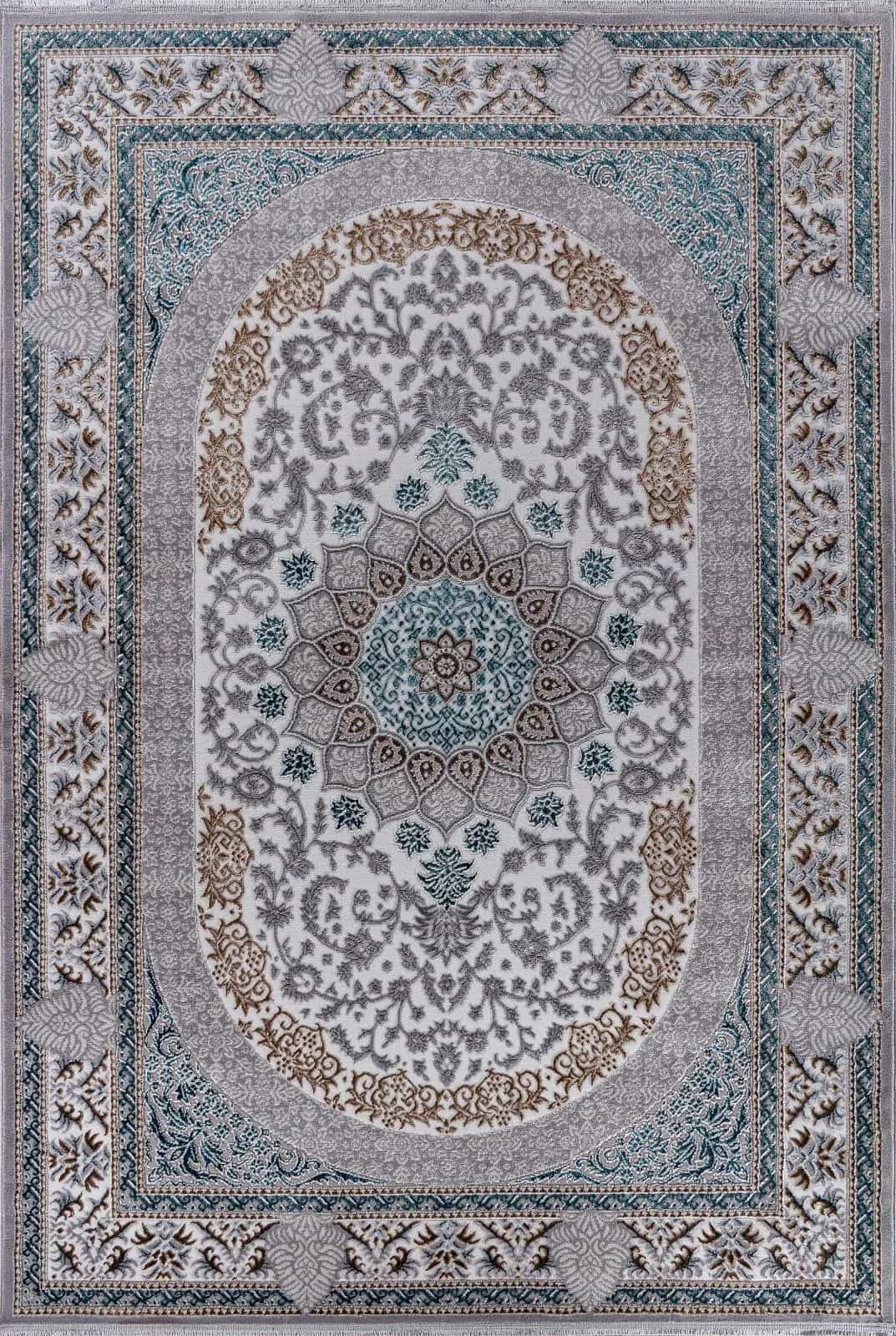 Ковер Ковер MERINOS HALIF F638 GREEN-BLUE 2 2x3м