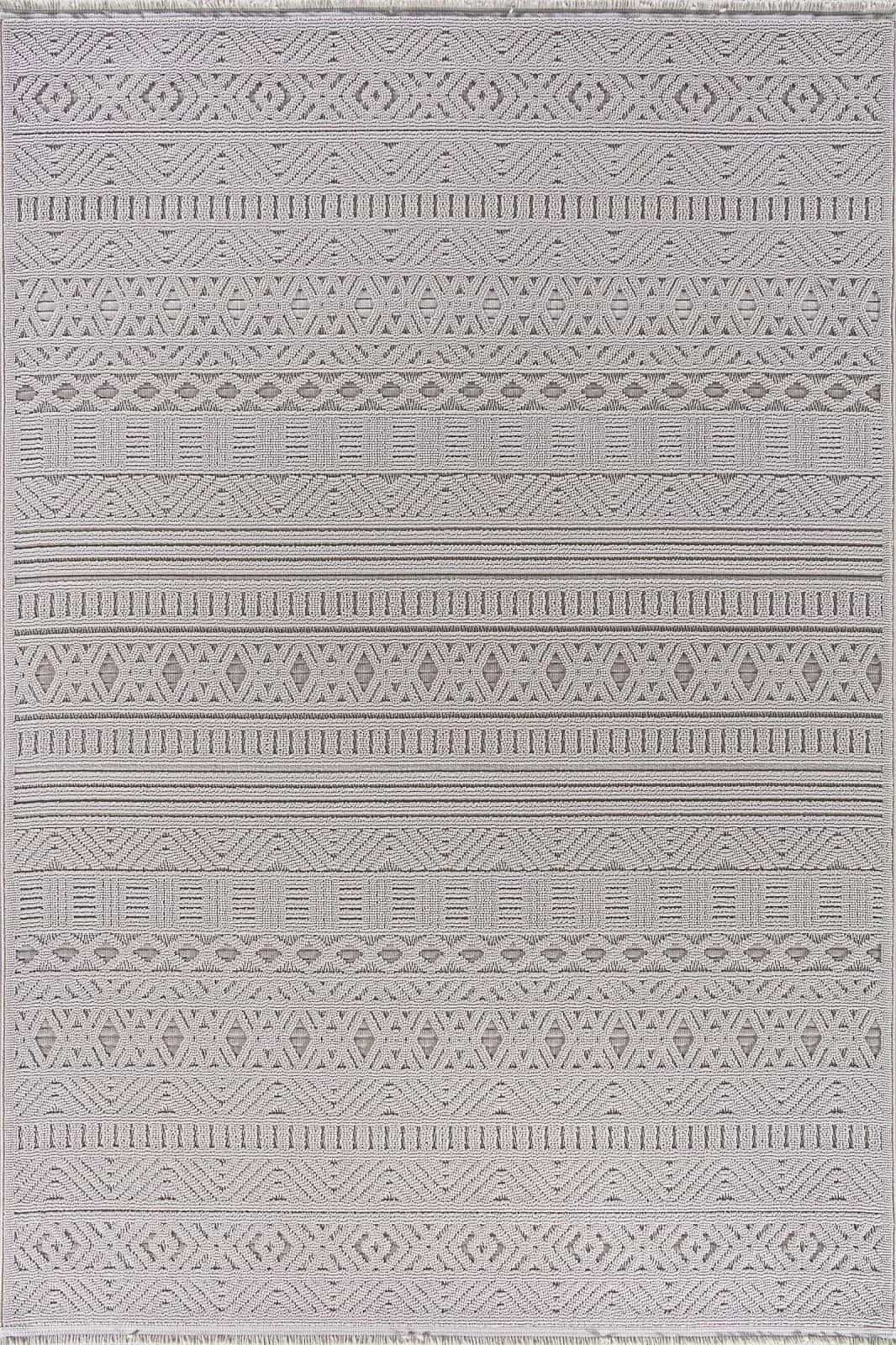 Ковер Ковер Современный ALPIN LOOPY L0014B BEIGE / D.BEIGE 2.4x3.4м