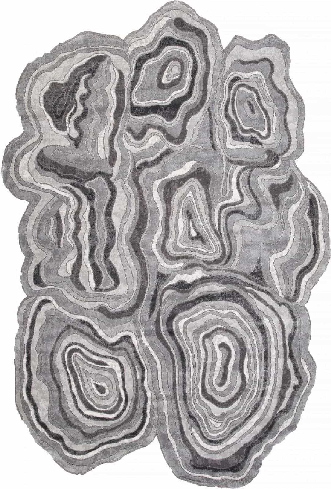 Ковер KARMEN HALI SAFIR 00841G GREY / GREY 1.56x2.3м