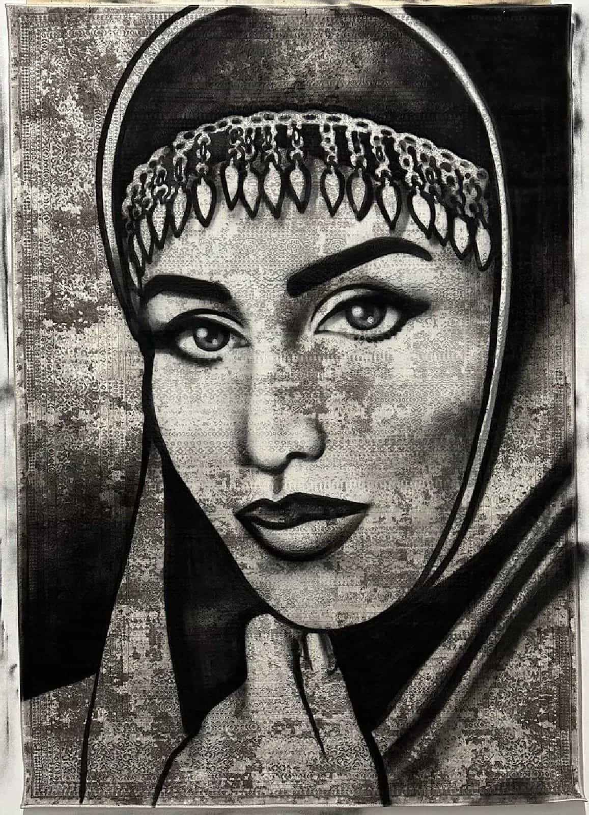 Ковер Ковер ARTWORK PICTURES PC 64 GRAY-BEIGE Портрет 1.6x2.3м