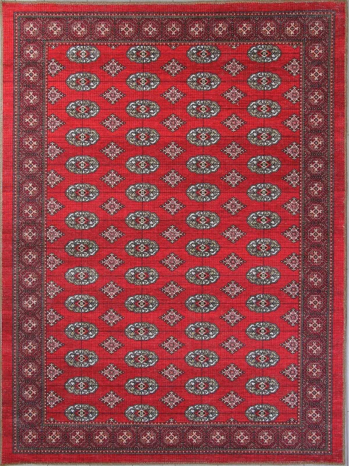 Ковер Ковер Современный ALPIN LAVIN AB850A RED 0.8x1.5м