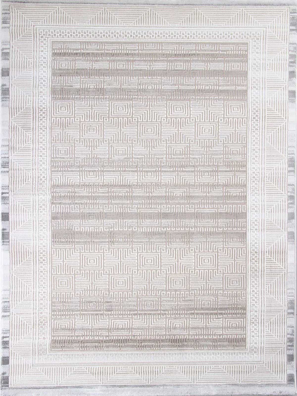 Ковер Ковер Современный SAHAN AMELI 9247A S.BEIGE / P.WHITE 1.96x2.9м