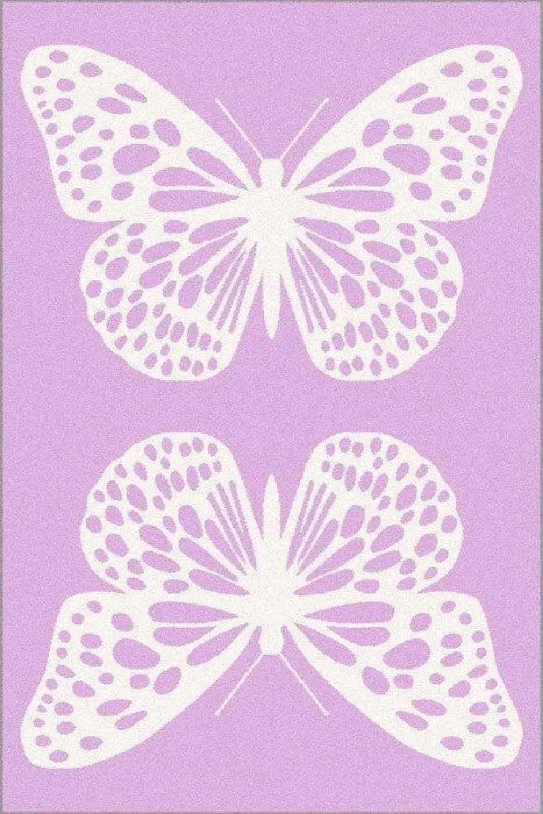 Ковер Agnella Soft Butterfly rose 0.8x1.5м
