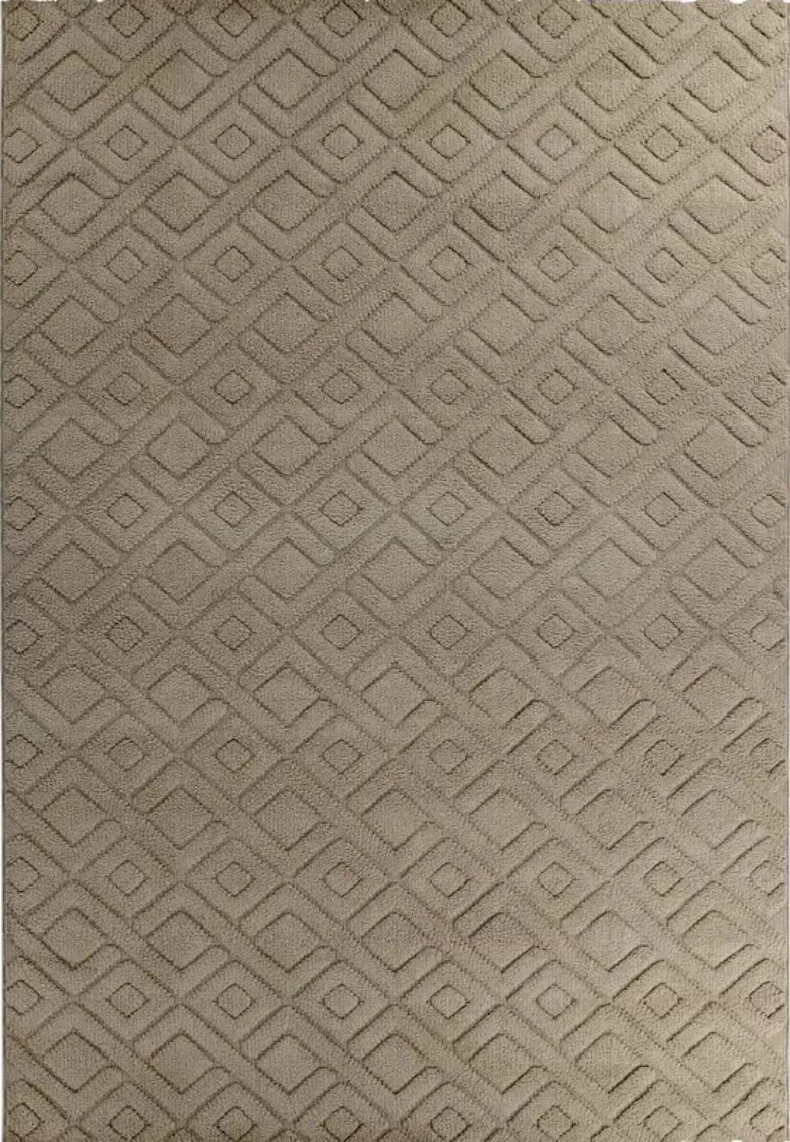 Ковер OZ KAPLAN Sofia 0E426A Beige-Beige 1x1.4м