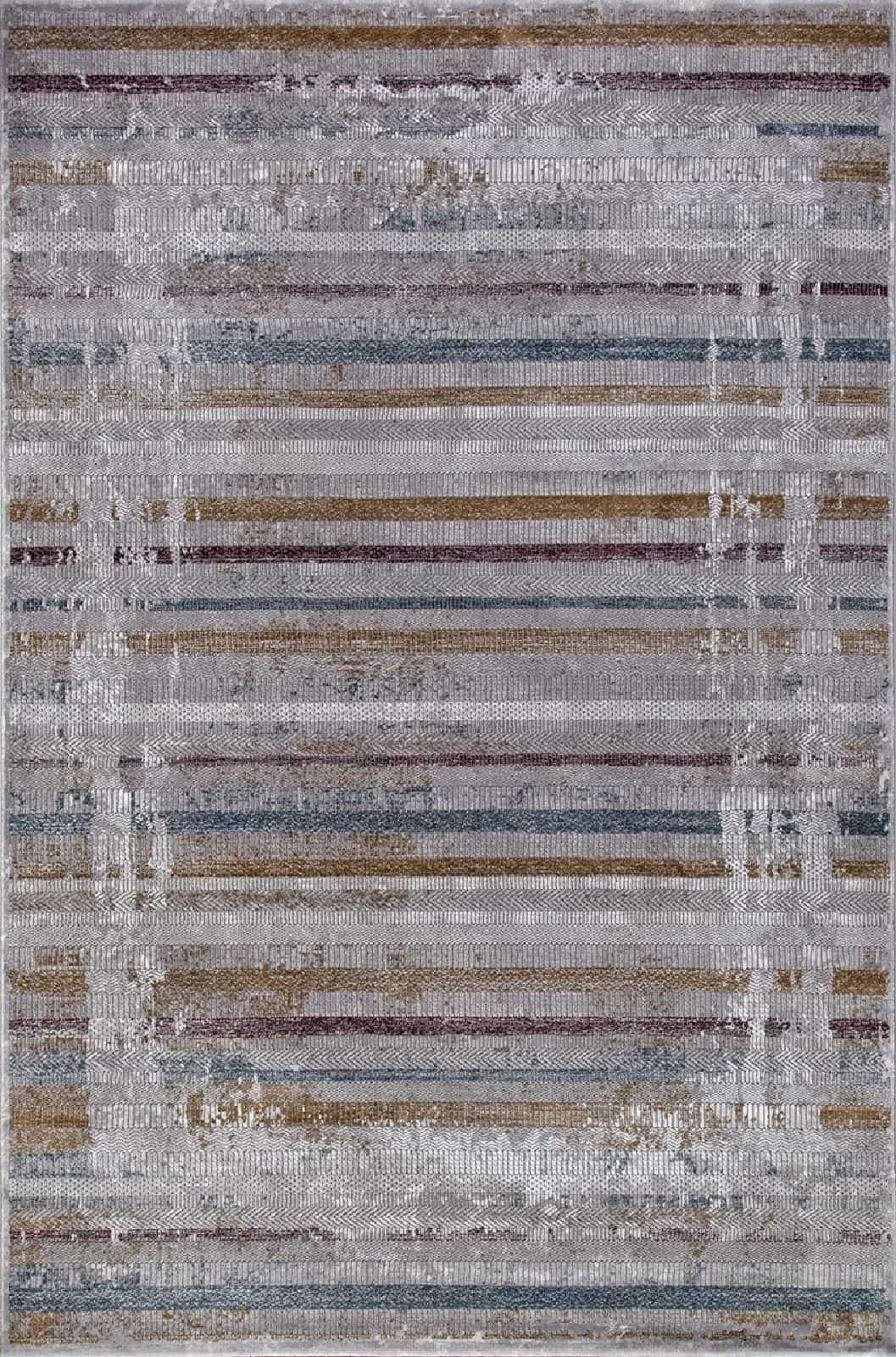 Ковер KARMEN HALI QUANTUM 03003G GREY / GREY 1.95x4м