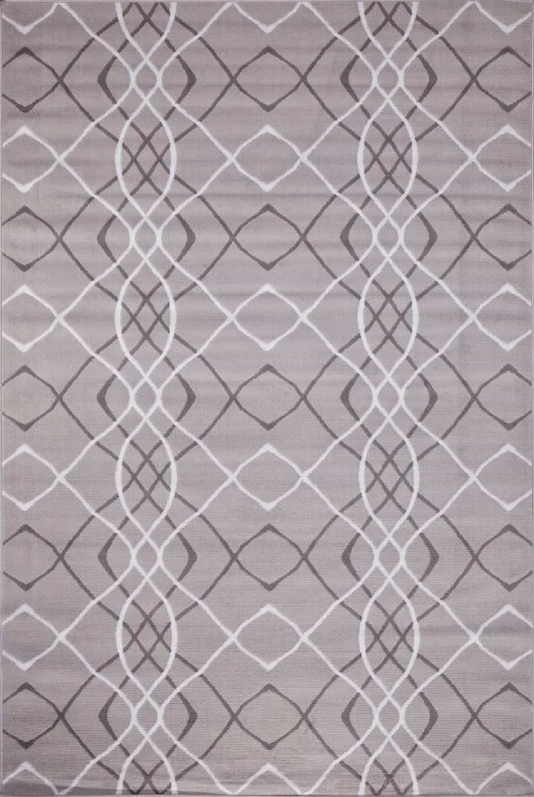 Ковер Merinos Silver d532 gray 2.5x3.5м