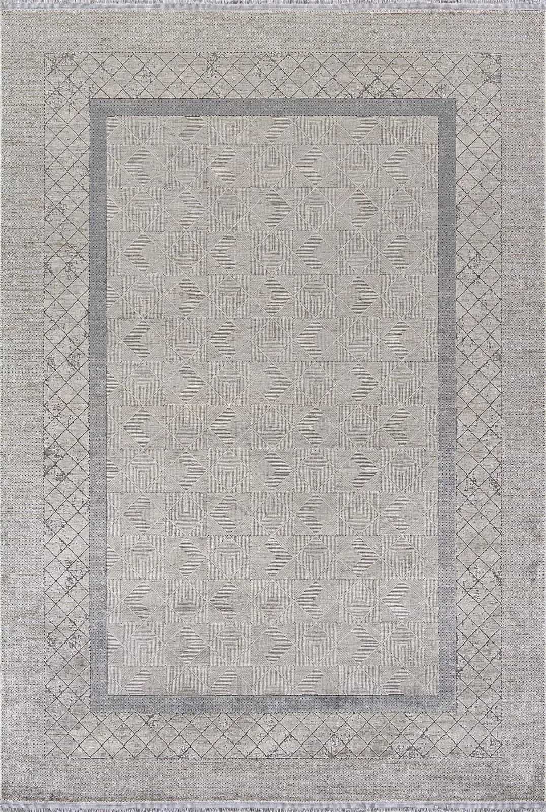 Ковер Ковер VALENTIS EMPEROS OLIMPOS A810AF L.GREY / GREY 0.8x1.5м