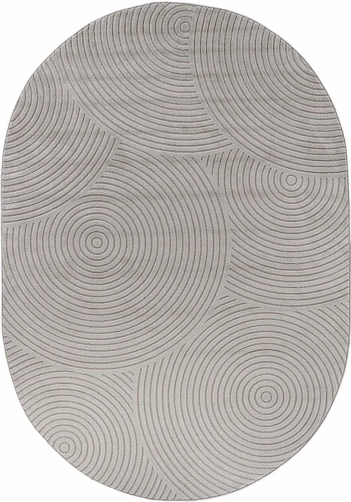 Ковер Ковер MERINOS DIOS F410 LIGHT CREAM Овал 2x2.9м