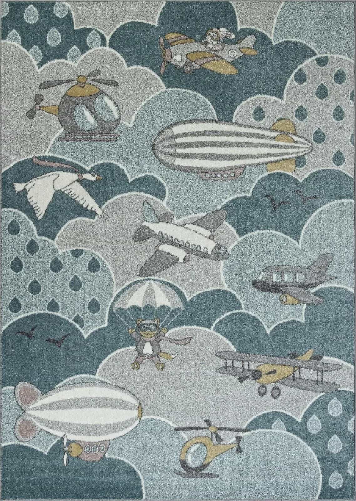 Ковер MERINOS SOFIT C225 MULTICOLOR 1.6x2.3м