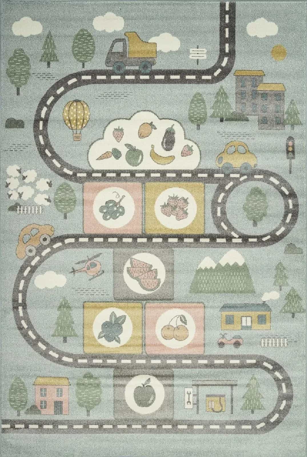 Ковер Ковер Детский MERINOS IZUMRUD C214 MULTICOLOR 1.2x1.8м