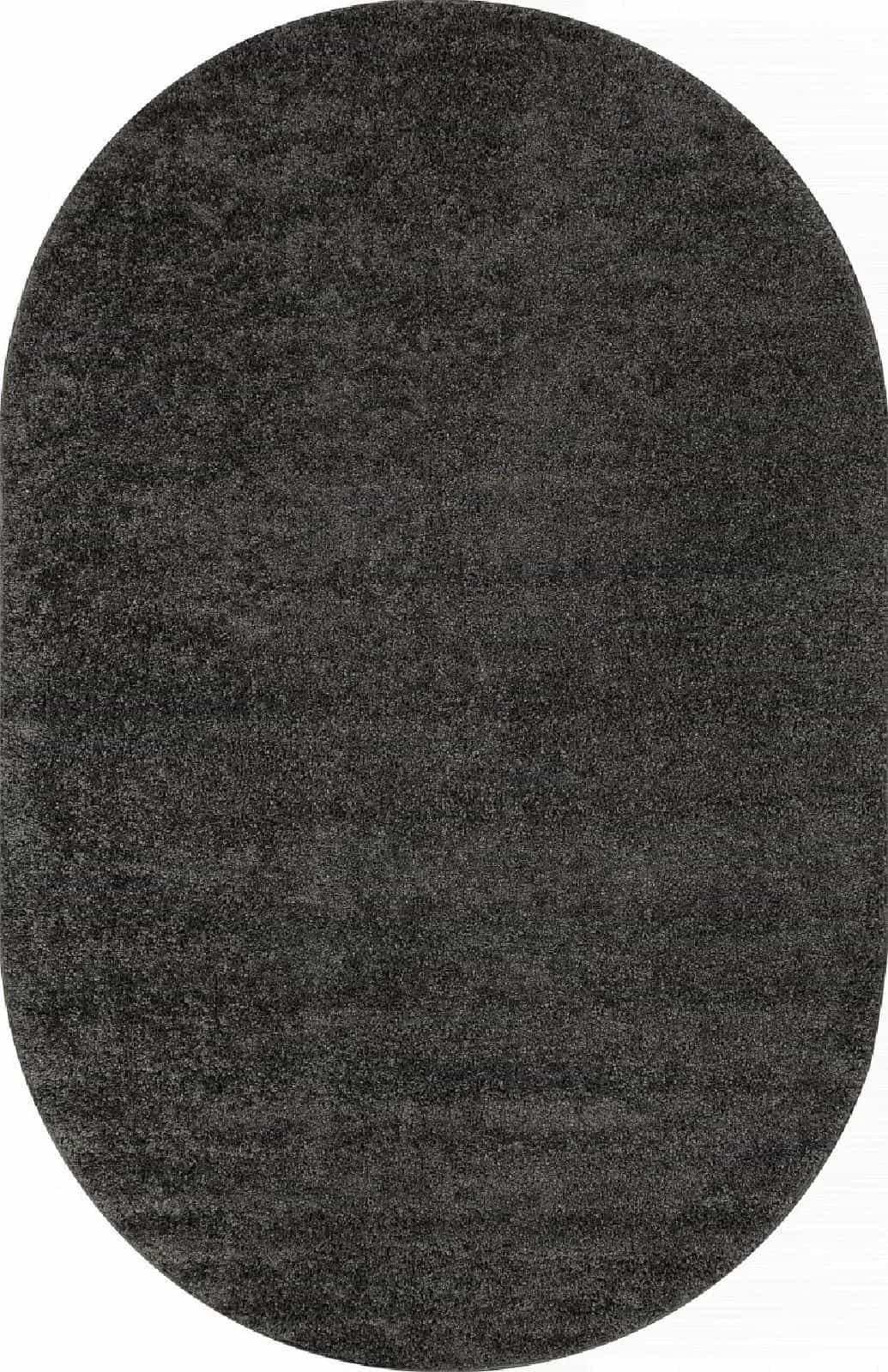 Ковер MERINOS MAKAO s600 F.GRAY Овал Овал 1.5x2.3м