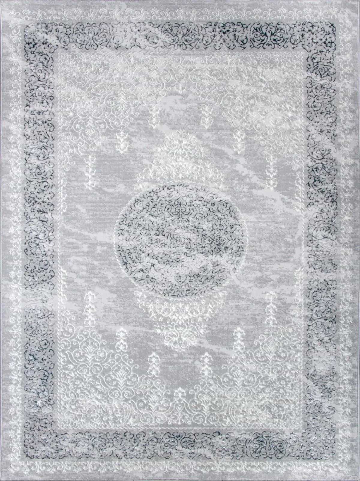 Ковер Ковер ALFA CARPET DALIDA 20815A D.BLUE / L.GREY 3x4м