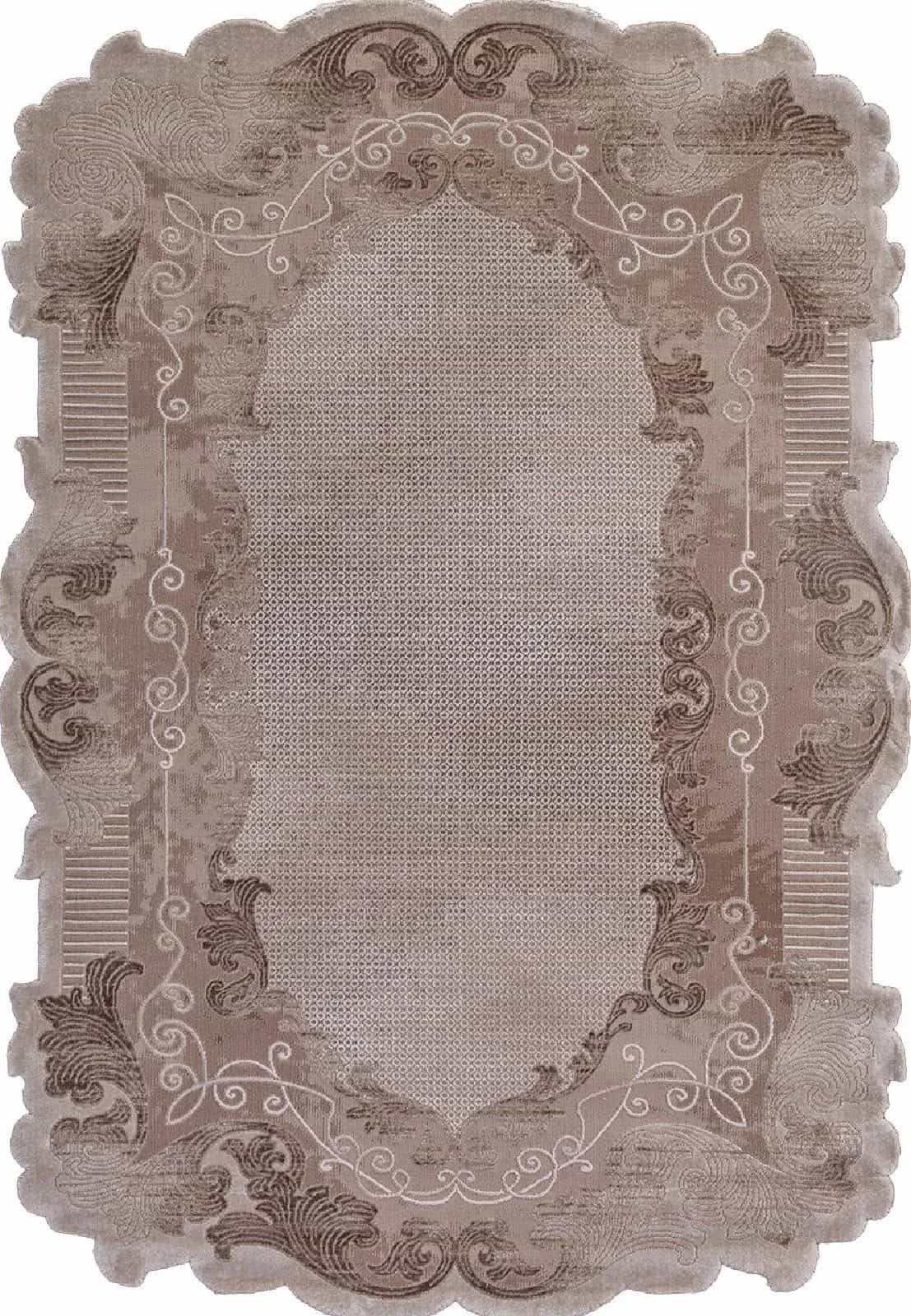 Ковер KARMEN HALI SAFIR 00857A BROWN / BROWN 1.56x2.3м