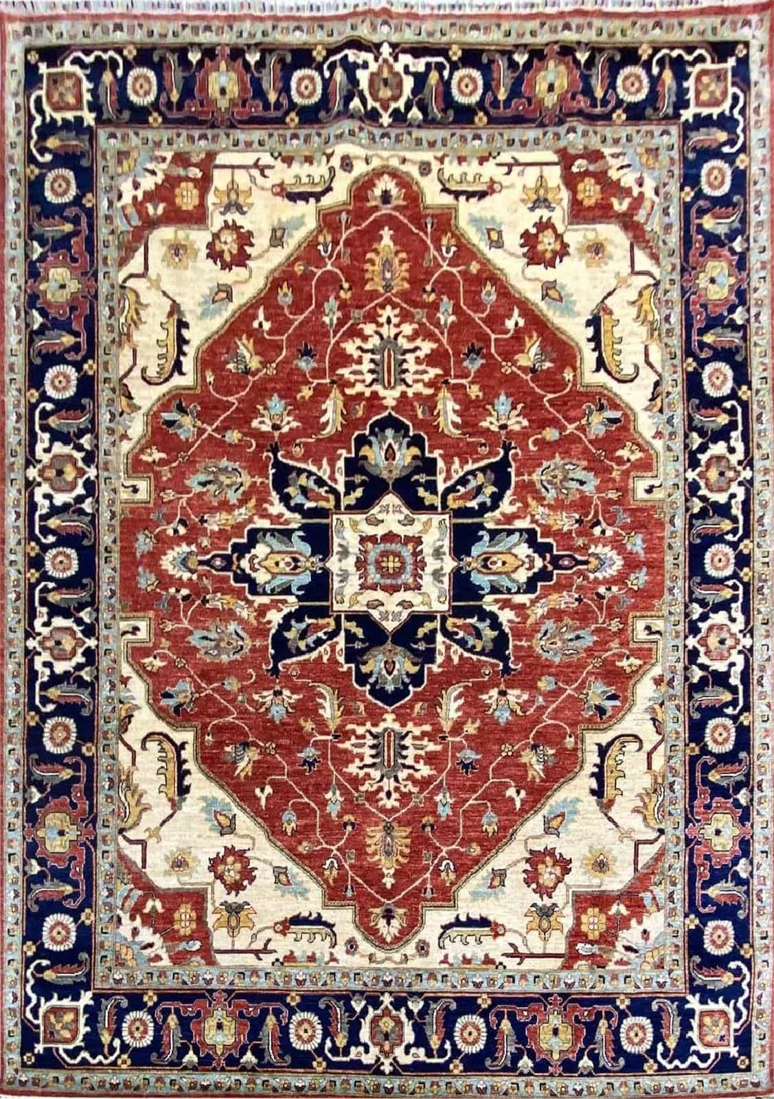 Шелковый Афганский ковер ручной работы 2.53x3.25м