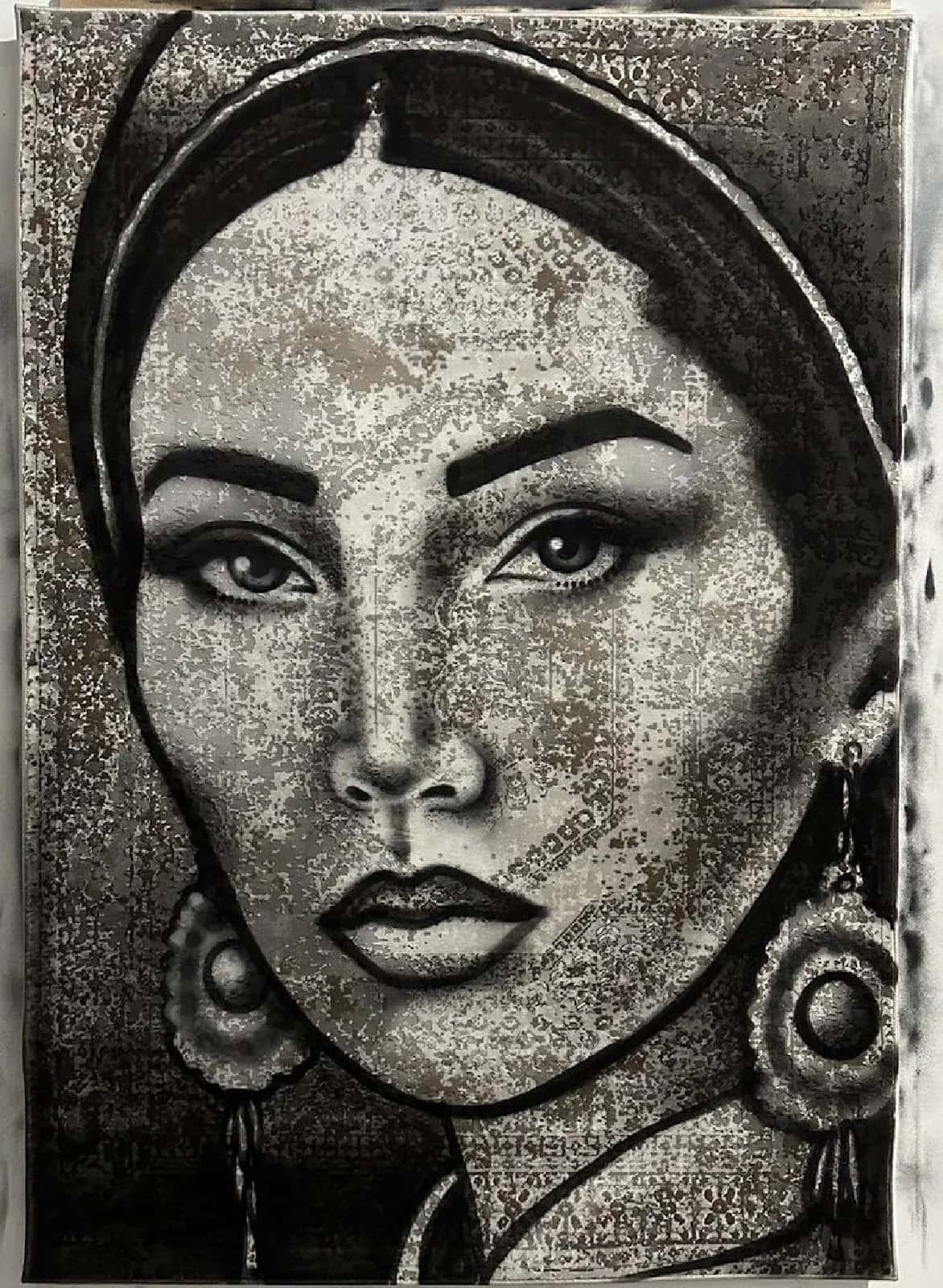 Ковер Ковер ARTWORK PICTURES PC 80 GRAY-BEIGE Портрет 1.6x2.3м