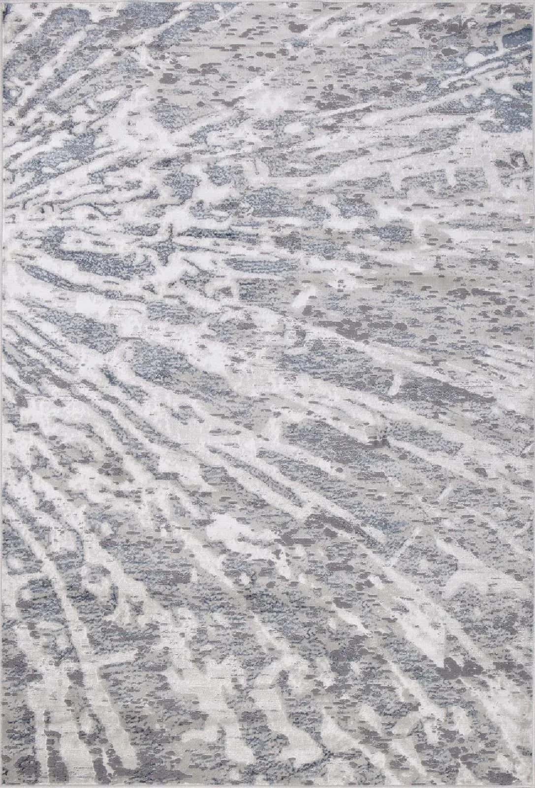 Ковер RAGOLLE Euphoria 13102 SILVER-D.BLUE 2.8x3.8м