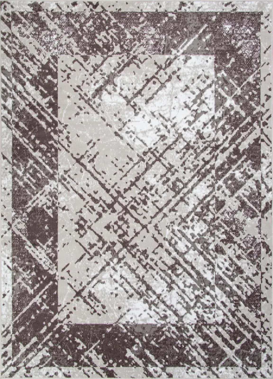 Ковер Ковер Современный MERINOS SILVER F391 GRAY 1.8x3.5м