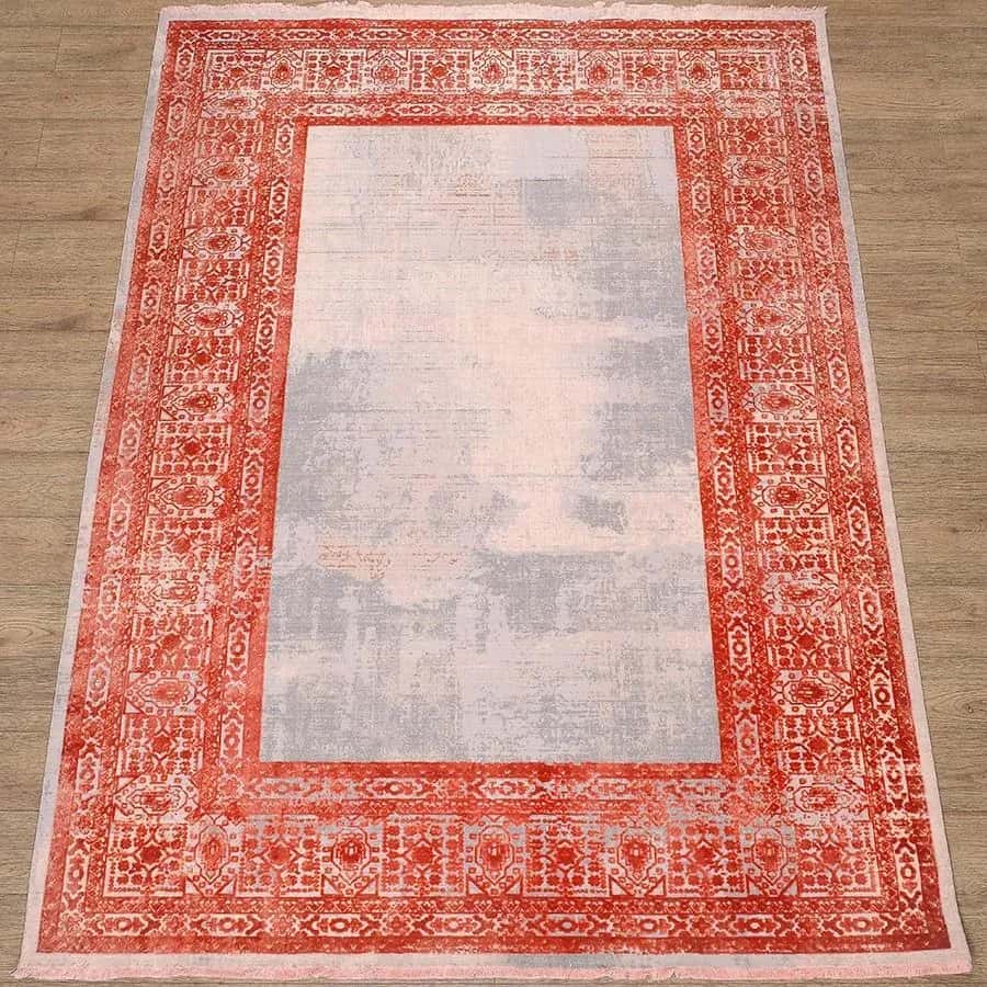 Ковер Milat Art Deco 3035A CREAM2 / ORANGE_2 3x3.9м
