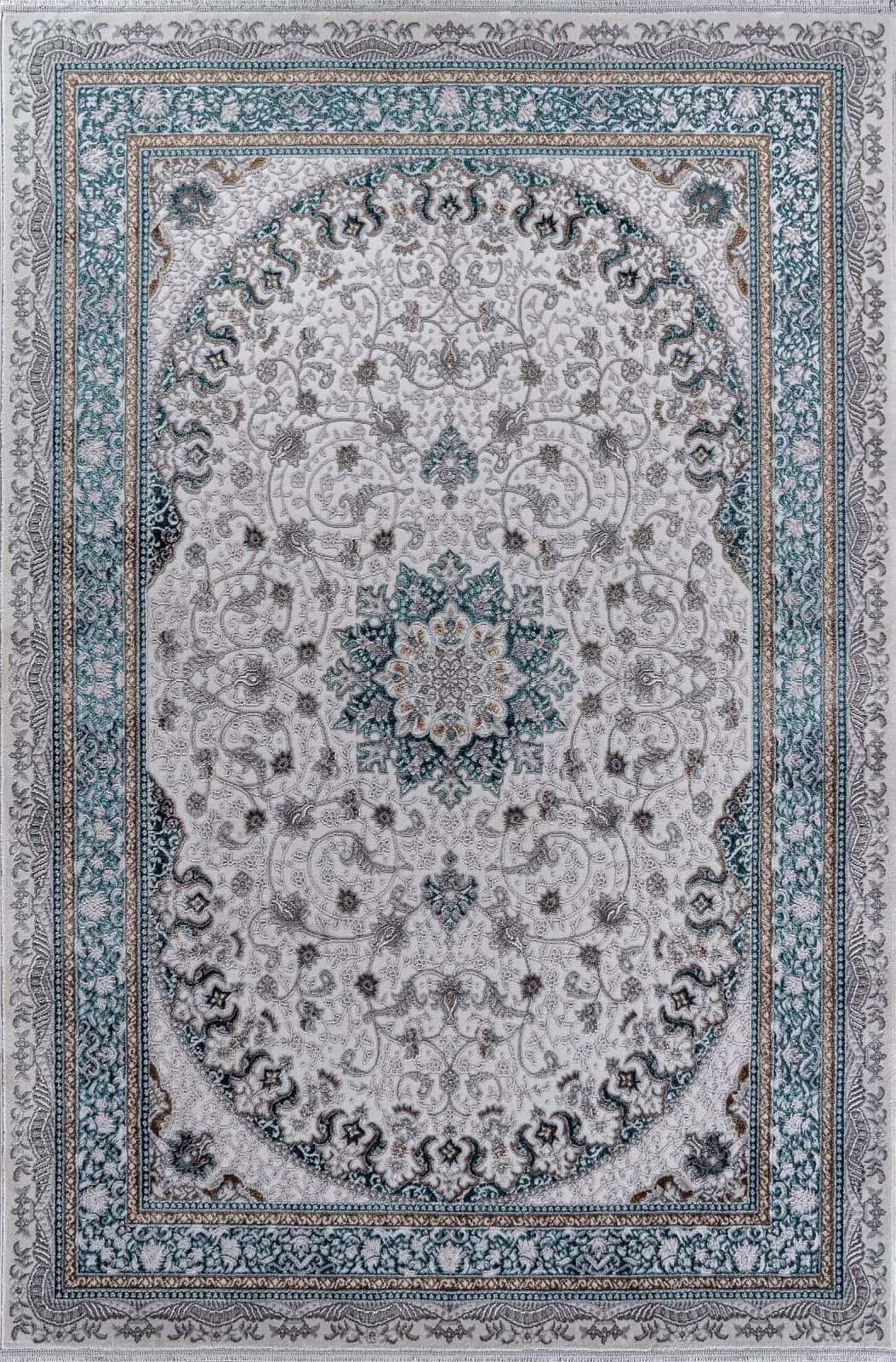 Ковер Ковер MERINOS HALIF F639 GREEN-BLUE 2x4м