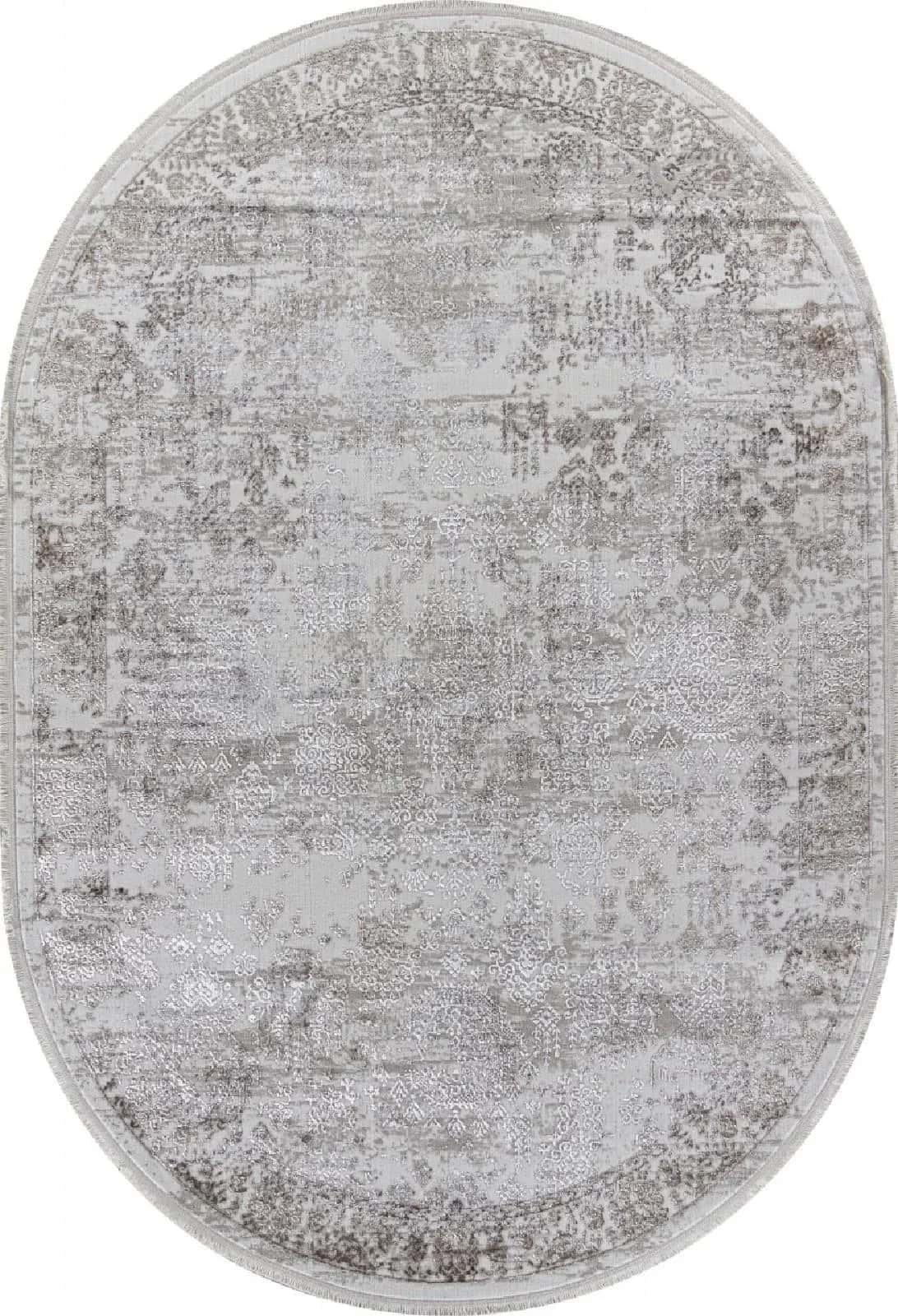 Ковер Ковер Классический ARDA EFSAN L252A CREAM SHRINK / VIZON FDY Овал Овал 2x4м