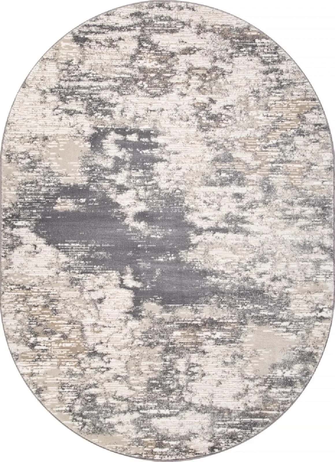 Ковер MERINOS ATLANTIS D734 BEIGE Овал Овал 2.8x4.8м