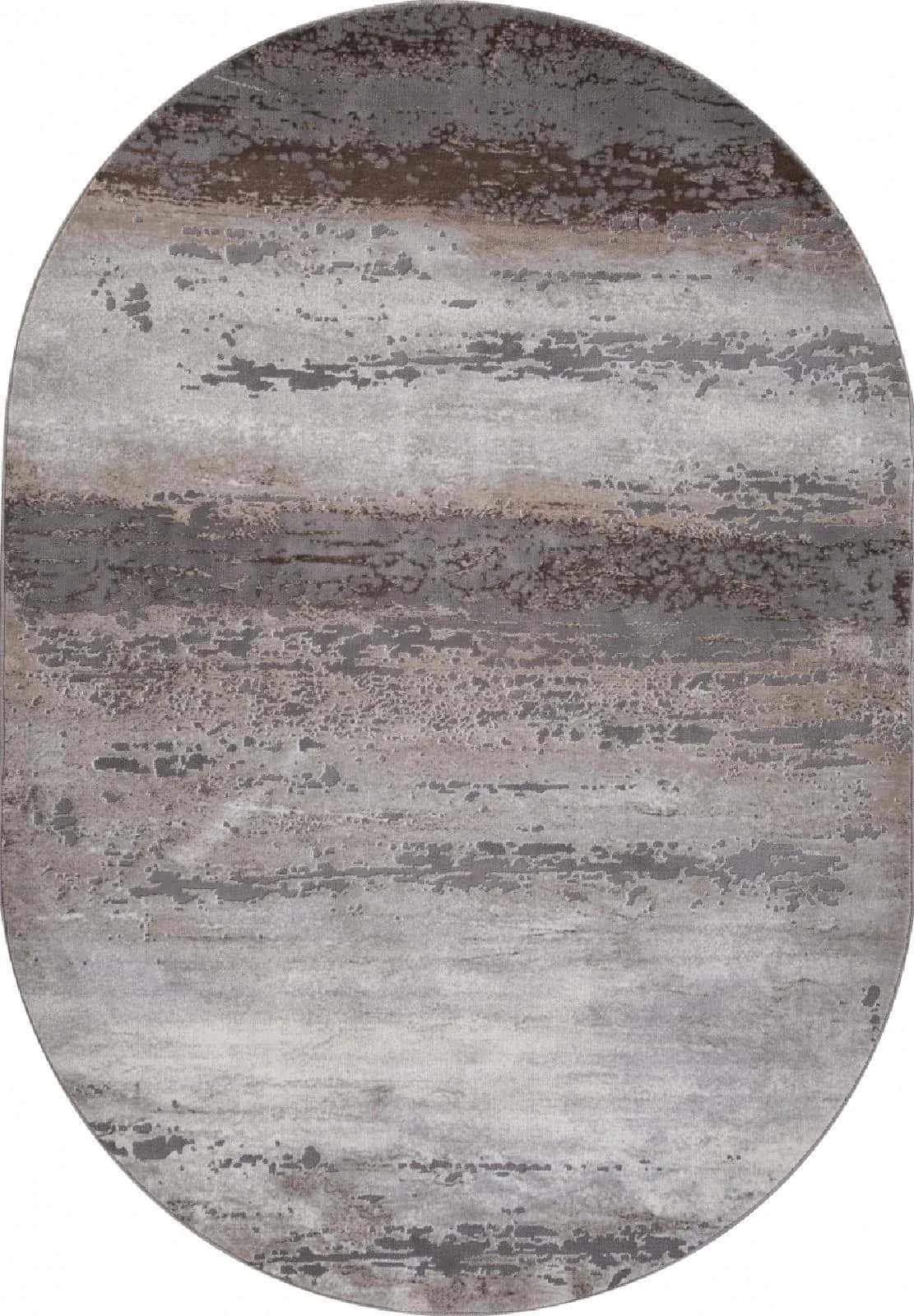 Ковер MERINOS GRAFF 3312 GRAY-BEIGE Овал Овал 2.4x3.4м